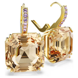 MILLENIA: PIERCED EARRINGS YELLOW, GOLD TONE PLATED 5725744