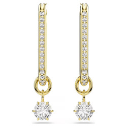 CONSTELLA PIERCED EARRINGS WHITE AND GOLD 5728587