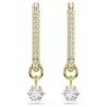 CONSTELLA PIERCED EARRINGS WHITE AND GOLD 5728587