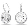 MILLENIA: PIERCED EARRINGS WHITE, RHODIUM PLATED 5731149