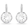 MILLENIA: PIERCED EARRINGS WHITE, RHODIUM PLATED 5731149