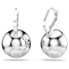 MILLENIA: PIERCED EARRINGS WHITE, RHODIUM PLATED 5731149