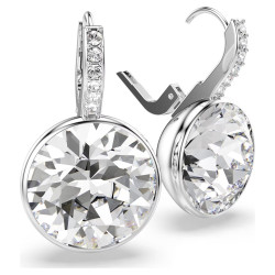 MILLENIA: PIERCED EARRINGS WHITE, RHODIUM PLATED 5731149