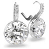 MILLENIA: PIERCED EARRINGS WHITE, RHODIUM PLATED 5731149