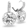 MILLENIA: PIERCED EARRINGS WHITE, RHODIUM PLATED 5731149