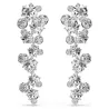 CONSTELLA: PIERCED EARRINGS WHITE, RHODIUM PLATED 5732252