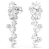 CONSTELLA: PIERCED EARRINGS WHITE, RHODIUM PLATED 5732252