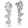 CONSTELLA: PIERCED EARRINGS WHITE, RHODIUM PLATED 5732252
