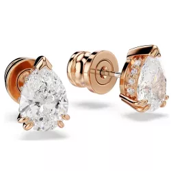 STILLA STUD EARRINGS, WHITE AND PINK 5734248