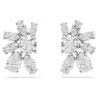 MESMERA STUD EARRINGS, RHODIUM PLATED 5737462