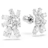 MESMERA STUD EARRINGS, RHODIUM PLATED 5737462