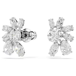MESMERA STUD EARRINGS, RHODIUM PLATED 5737462