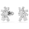 MESMERA STUD EARRINGS, RHODIUM PLATED 5737462