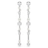 CONSTELLA: PIERCED EARRINGS WHITE, RHODIUM PLATED 5705614