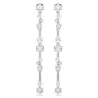 CONSTELLA: PIERCED EARRINGS WHITE, RHODIUM PLATED 5705614