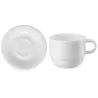BREAKFAST CUP WITH SAUCER, NEVE BONE CHINA