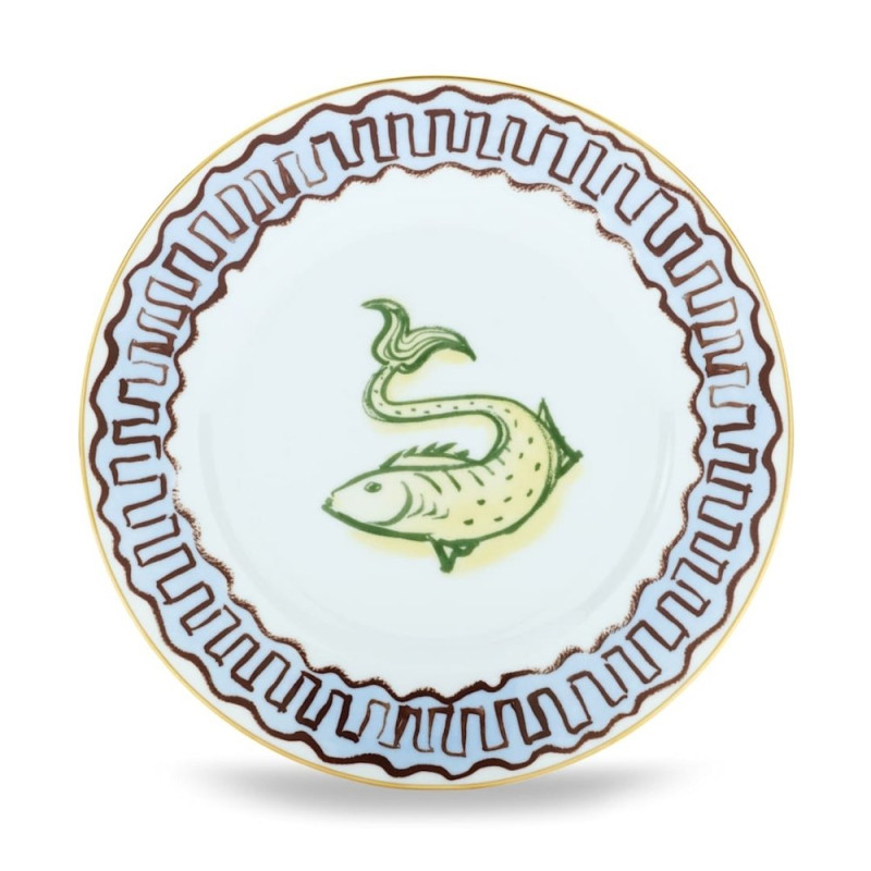 22 CM DESSERT PLATE, IL VIAGGIO DI NETTUNO