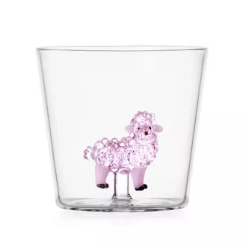 BICCHIERE PECORA ROSA, ANIMAL FARM 352.229