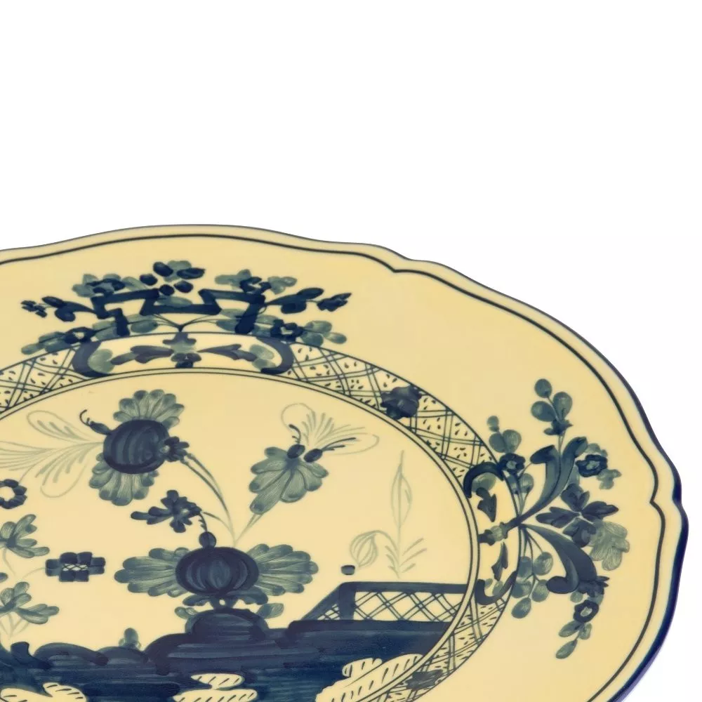 Set 6 Assiettes à Dessert Richard Ginori 'Oriente Italiano Citrino' - Ø 21 Cm - Italie
