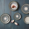SET OF 12 STONEWARE PLATES, MEDITERRANEUM 67355A2