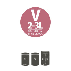 PACK OF 20 BIN BAGS V - 3 LT, 137686