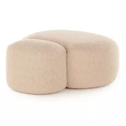 AALAND POUF, CREMA 6266K1