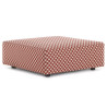 PLASTICS OUTDOOR LIBERTY OBI CHECK POUF, RUGGINE 6293/OR