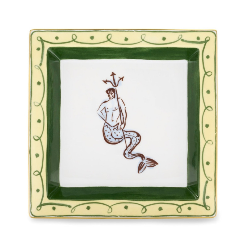 24 CM PORCELAIN CHANGE TRAY, IL VIAGGIO DI NETTUNO
