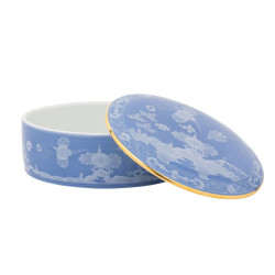 ROUND CONTAINER WITH LID, ORIENTE ITALIANO