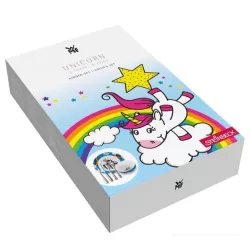 6 PIECES KIDS TABLE SET, UNICORN