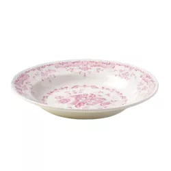 23 CM SOUP PLATE, ROSE