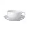 TEA CUP & SAUCER 10480/800001/14642/14741 WHITE SANSSOUCI