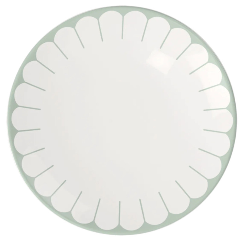 26 CM DINNER PLATE, FLEUR