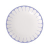 21 CM DESSERT PLATE, FLEUR