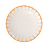 21 CM DESSERT PLATE, FLEUR