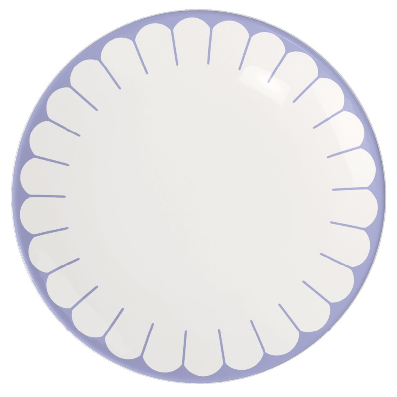 26 CM DINNER PLATE, FLEUR