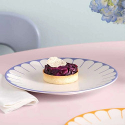 26 CM DINNER PLATE, FLEUR