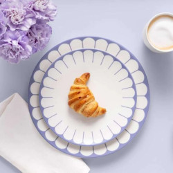 26 CM DINNER PLATE, FLEUR