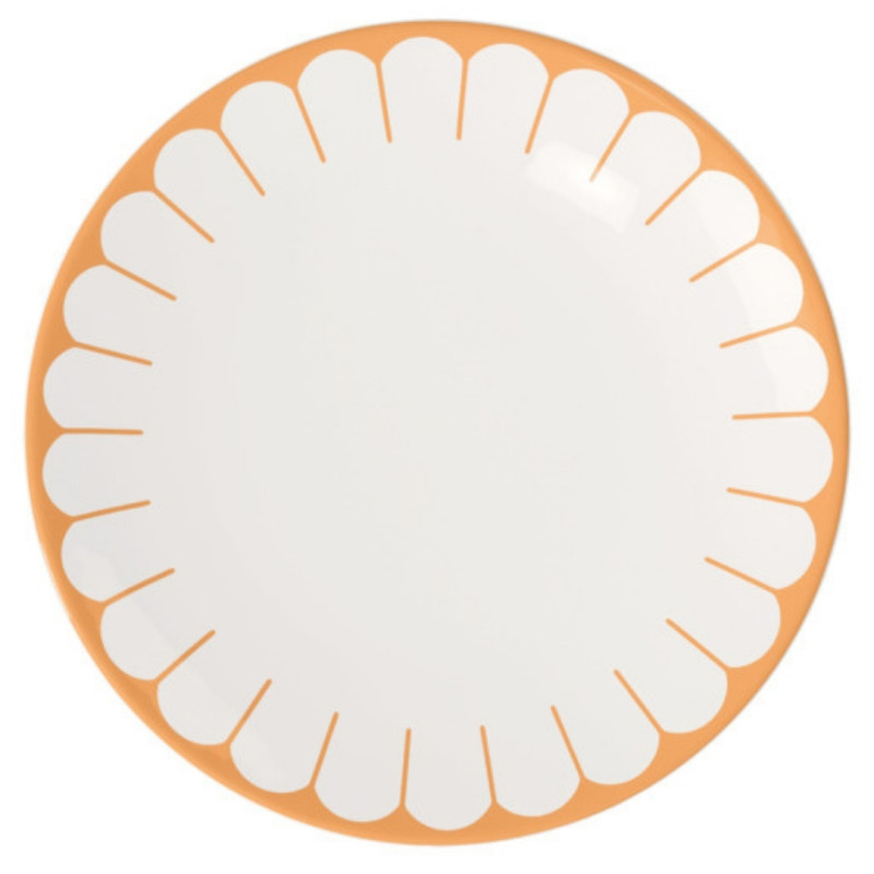 26 CM DINNER PLATE, FLEUR