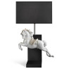 HORSE ON PIROUETTE TABLE LAMP 1023060