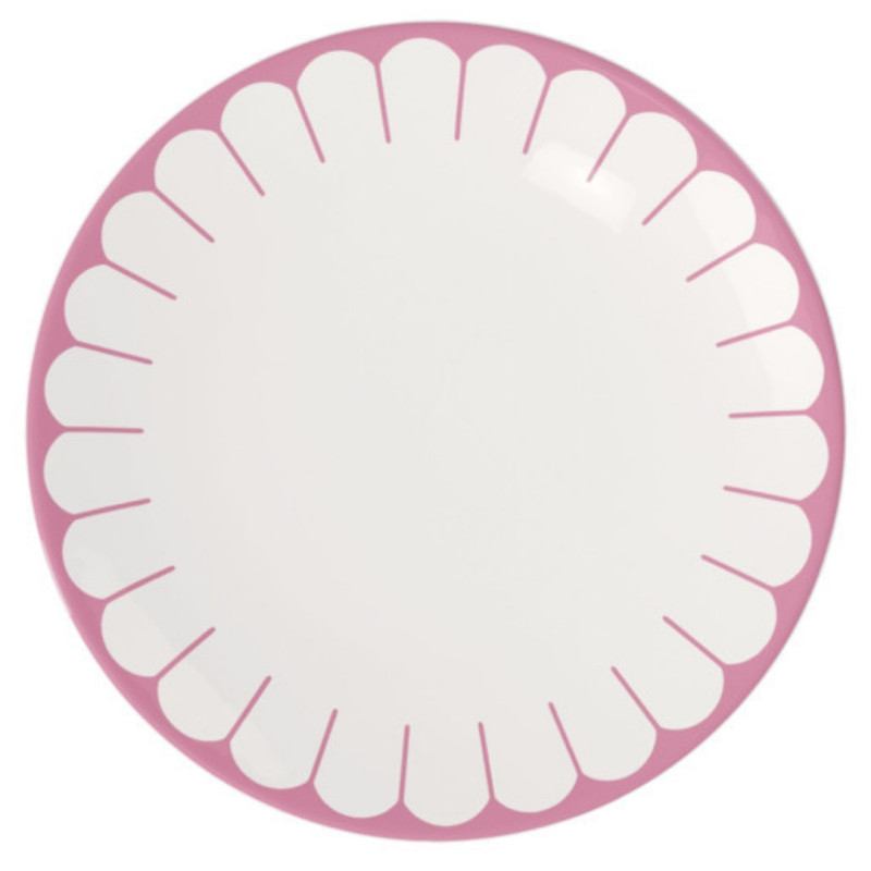 26 CM DINNER PLATE, FLEUR