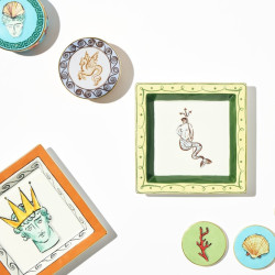 24 CM PORCELAIN CHANGE TRAY, IL VIAGGIO DI NETTUNO