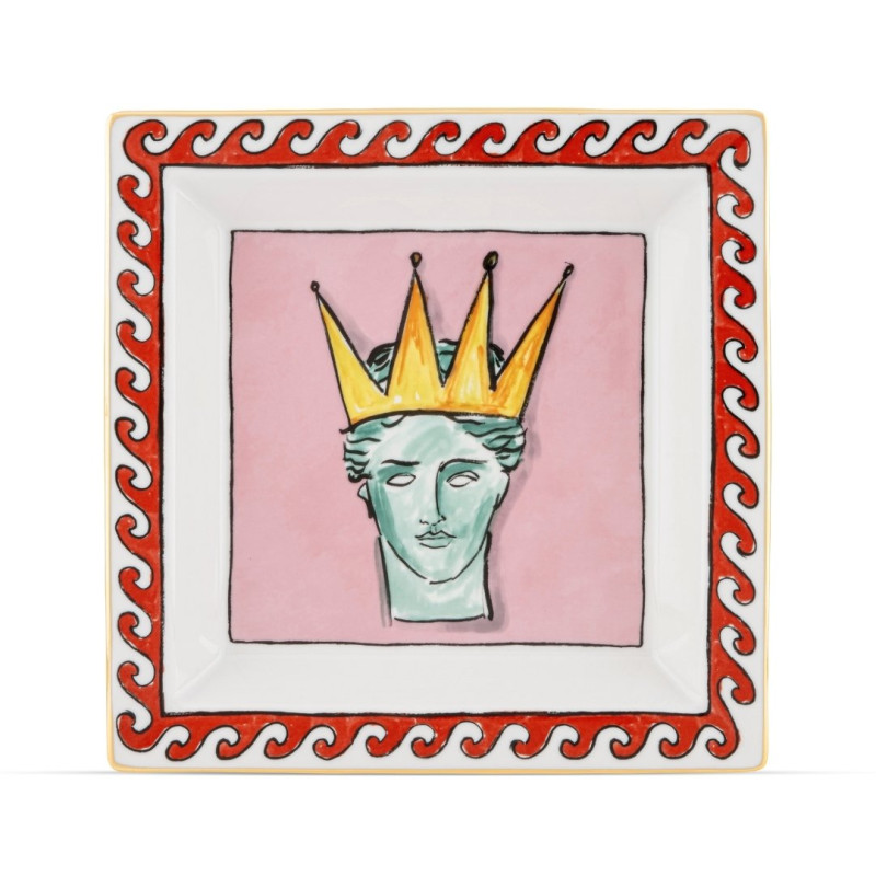 24 CM PORCELAIN CHANGE TRAY, IL VIAGGIO DI NETTUNO