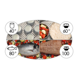 MULTIFUNCTION STEAMER CUISER 11581 EB