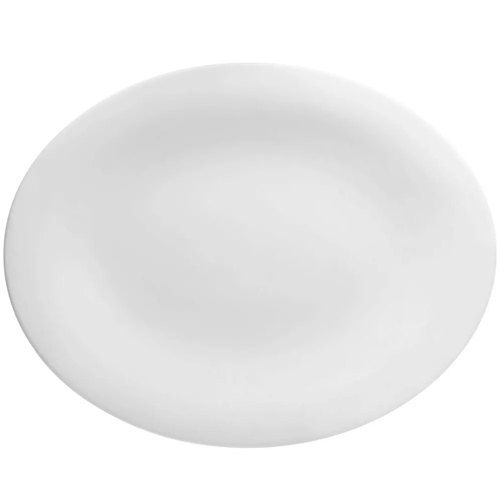 36 CM OVAL TRAY, BONE CHINA NEVE
