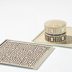 SVUOTA TASCHE 30x30 CM, LABIRINTO