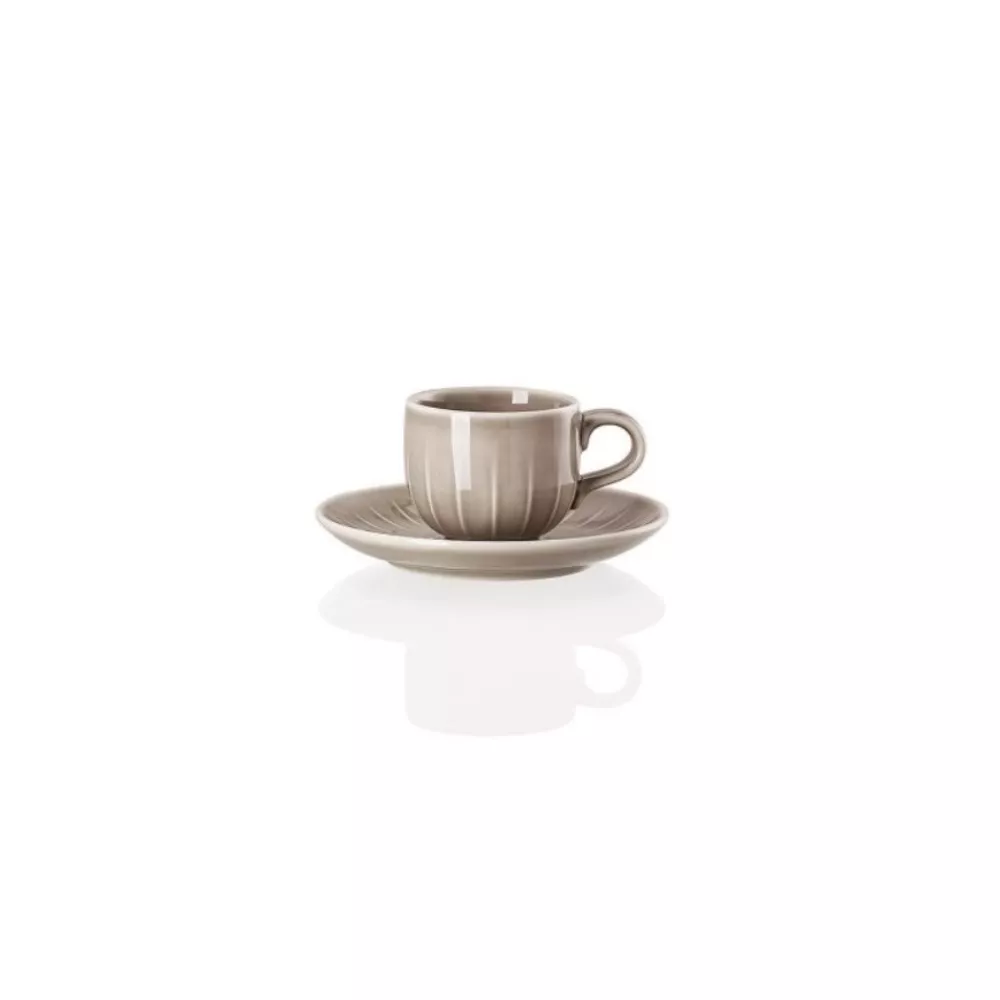 COFFEE CUP WITH SAUCER 0,09 L - JOYN GREY