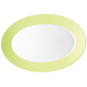 OVAL TRAY 33 CM TRIC GREEN