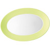 OVAL TRAY 38 CM TRIC GREEN