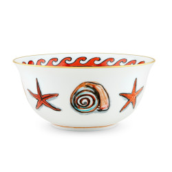 17 CM WHITE BOWL, IL VIAGGIO DI NETTUNO